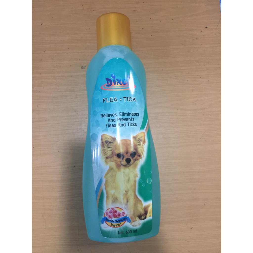 Shampoo Dixci Flea &amp; Tick 600ml Shampo Anti Kutu