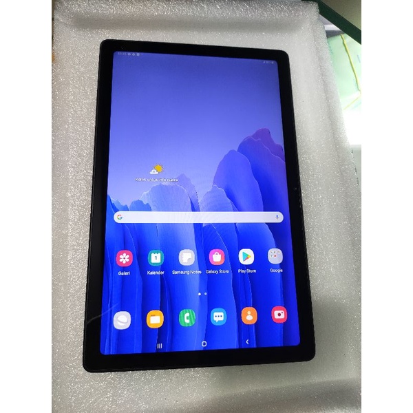 Samsung Tab A7 2020 3/32 GB WiFi Cellular Second Mulus Garansi Resmi Samsung Indonesia SEIN