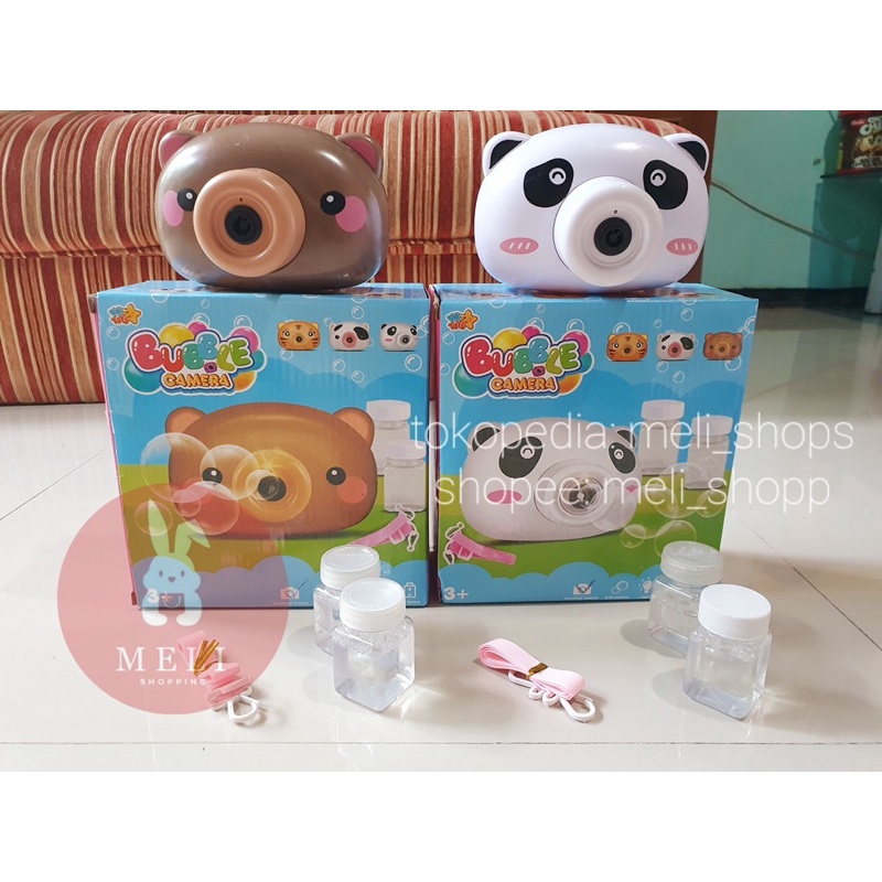 Bubble Camera FREE 2 Cairan Bubble - 628 Mainan kamera buble
