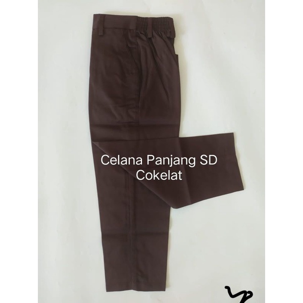 Seragam Sekolah SD dan Mi Celana Panjang semua Warna Ready Stock Merk Abba