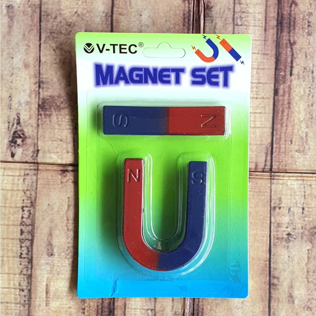 Magnet U dan Batang - Magnet Set VTec Besar dan Kecil