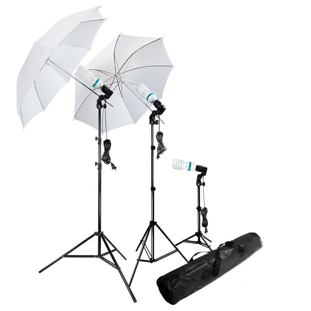 TaffSTUDIO Portrait Foto Studio Lighting Kit Youtube Vlog