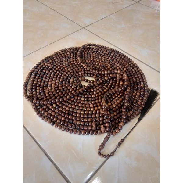 Tasbih 1000 butir tasbih kayu gaharu asli tasbih gaharu wangi tasbih gaharu asli 10mm