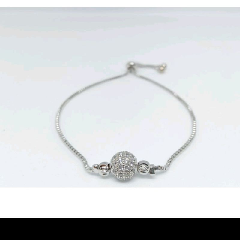 GLG 002 Gelang Serut Silver Xuping Lapis Emas