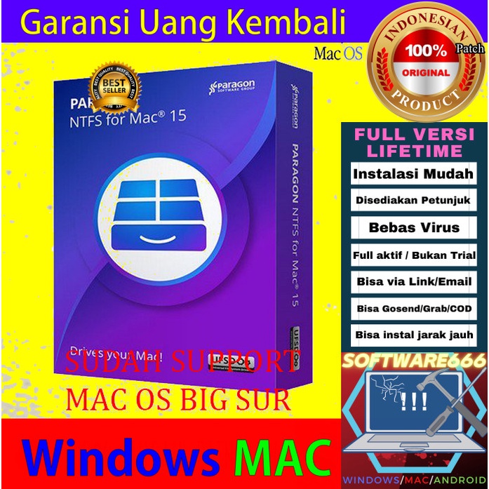 Paragon NTFS for Mac 15.5 [Mac]