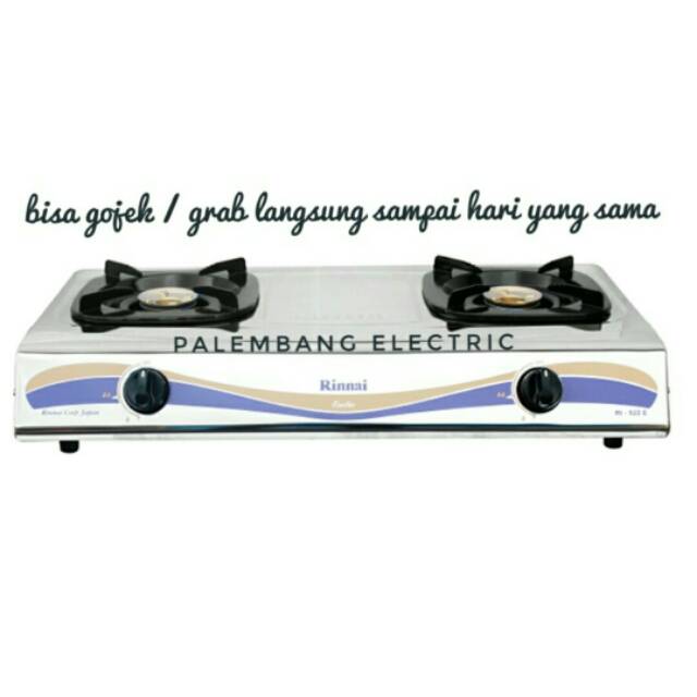 Kompor gas Rinnai RI 522 E RI522E RI-522E RI-522 E