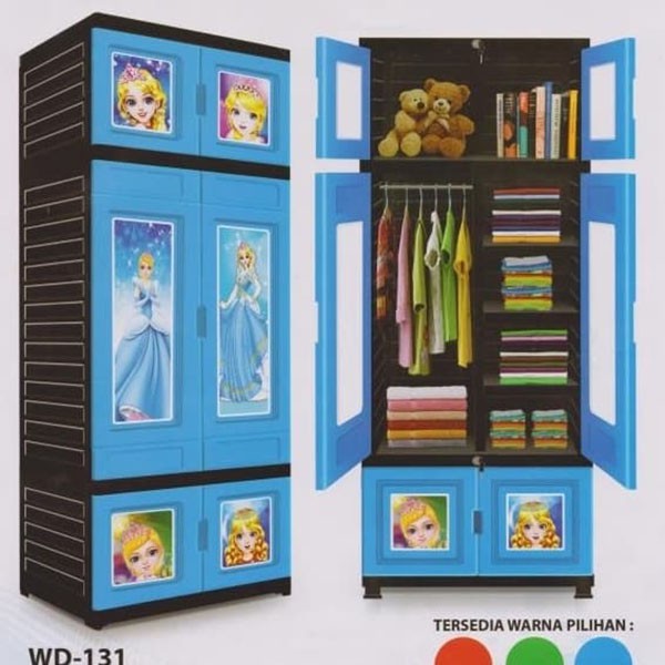 Lemari Baju Plastik Anak Murah | 131