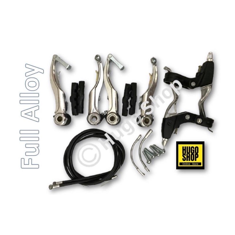 Brake / Rem Set Sepeda Model V  Full Aluminium
