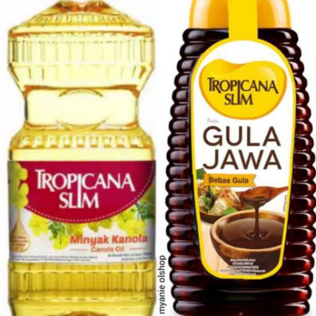 

Tropicana Slim Minyak Kanola dan Gula Jawa ~ Canola Oil