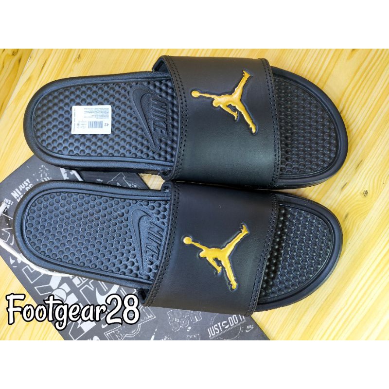 SANDAL NIKE SLIDE JORDAN GOLD PRIA DAN WANITA / SANDAL SELOP NIKE ORI BNIB