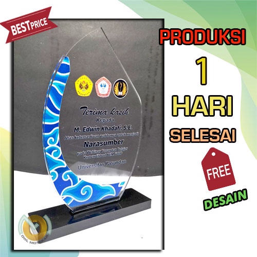 Jual Plakat Narasumber [SEHARI JADI] / Akrilik / Plakat Pembicara
