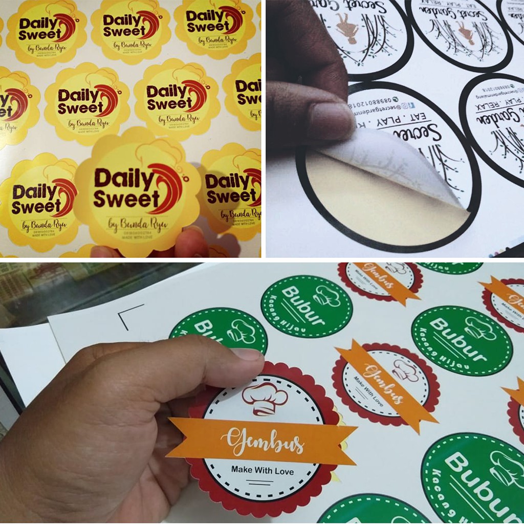 

Cetak Stiker A3+ untuk Label Makanan dan Minuman