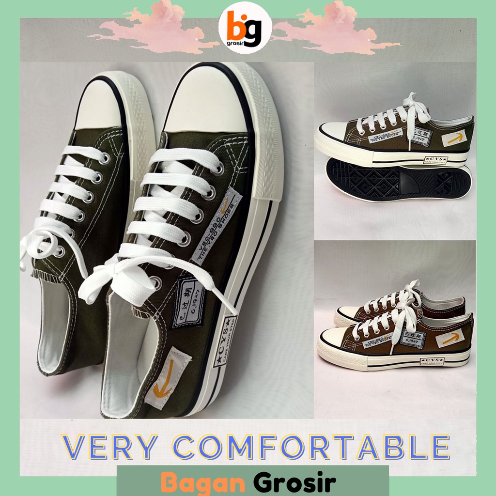 BG / sepatu sepatu wanita import fashion terlaris sepatu canvas wanita import / Sepatu Sneakers Tali Wanita Import Korea - Sepatu Import Sneakers Wanita / Sepatu Sneakers canvas Tali wanita Helio Korean Style Import New Outxide / SPT-11