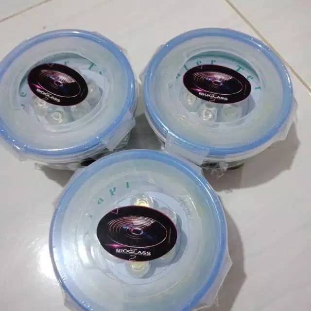 Senter led bioglass bio glass 2plus 2 plus diamond shape diamon 10cm 450lumen sinar terang garansi