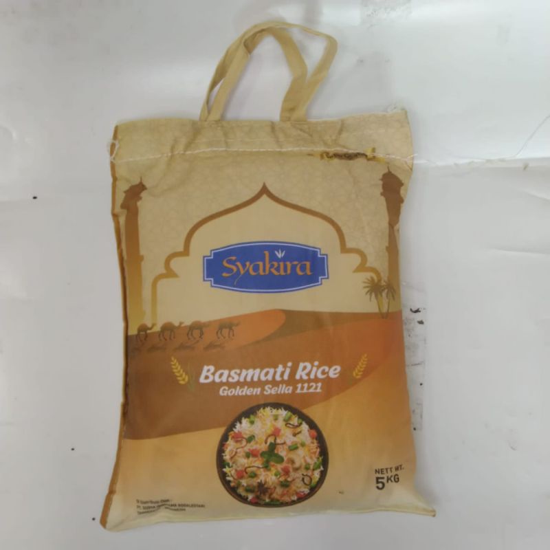 beras basmati 5kg premium golden sella syakira beras panjang arab 5kg beras brasmati beras arab