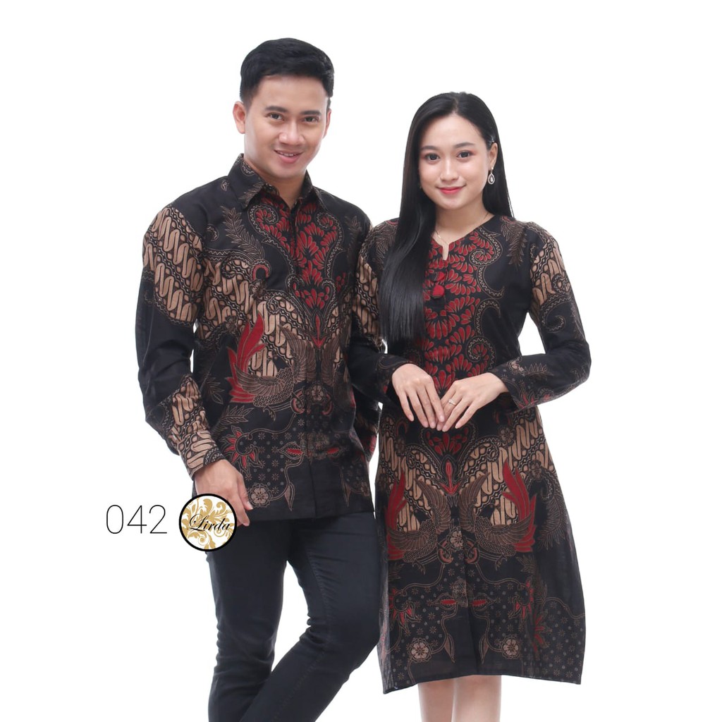 COUPLE BATIK TUNIK KEMEJA TERBARU