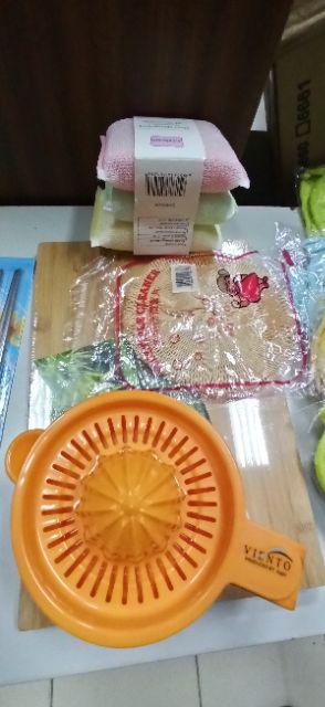 Spon Tapas Bantal / Sponge / Spons Cuci Piring Dapur Isi 3pcs