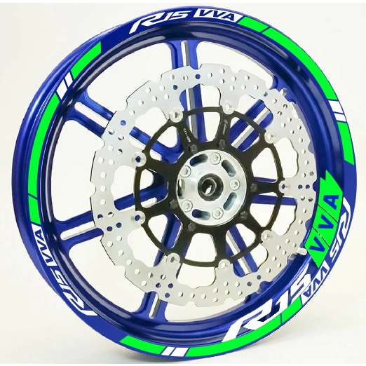 STIKER VELG R15 VELG BIRU