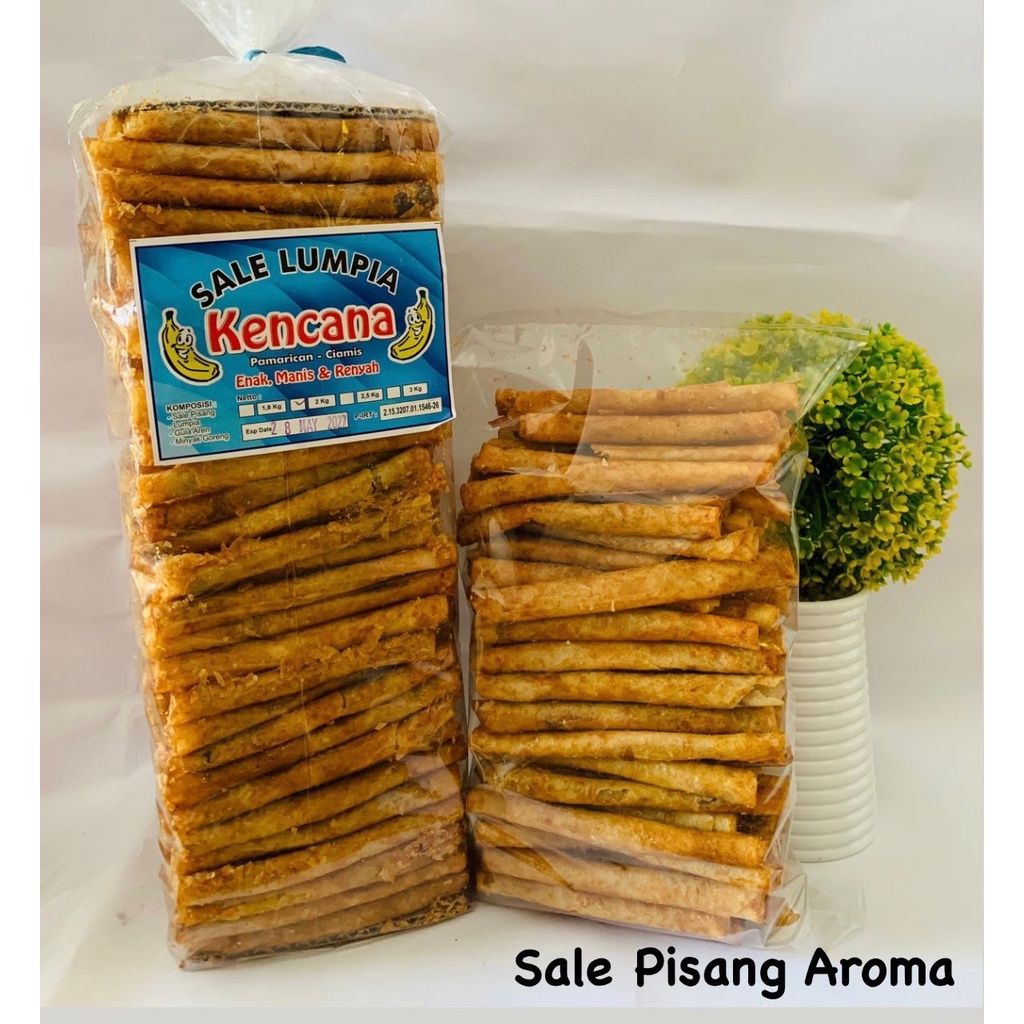 

SALE PISANG AROMA 500 GRAM - Sale Pisang Stik/Sale Pisang Caramel/Lumpia Pisang Sale/Pisang Lilit Caramel