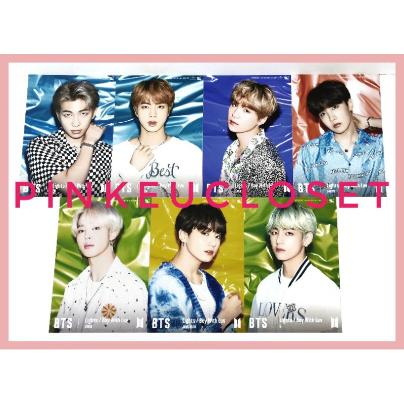 [READY FULL MEMBER] BTS JAPAN ALBUM LIGHTS GIFT PHOTOSET UNIVERSAL MUSIC STORE