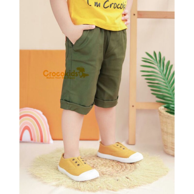 Celana Pendek Chino Anak Zunior 1 - 12 Tahun