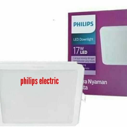 Lampu Downlight led philips 17w 17 wat 17 watt kotak meson 59467