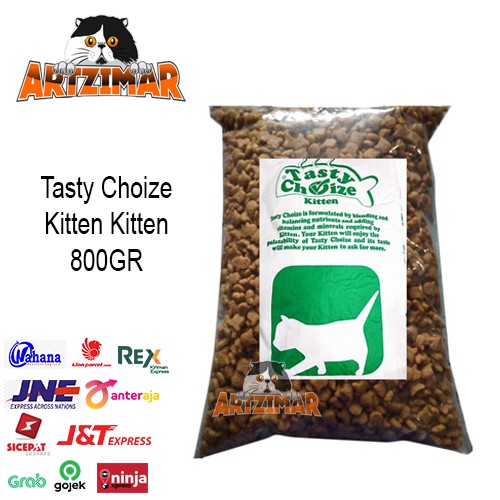 Makanan Kucing Tasty Choize Kitten repack 800Gr