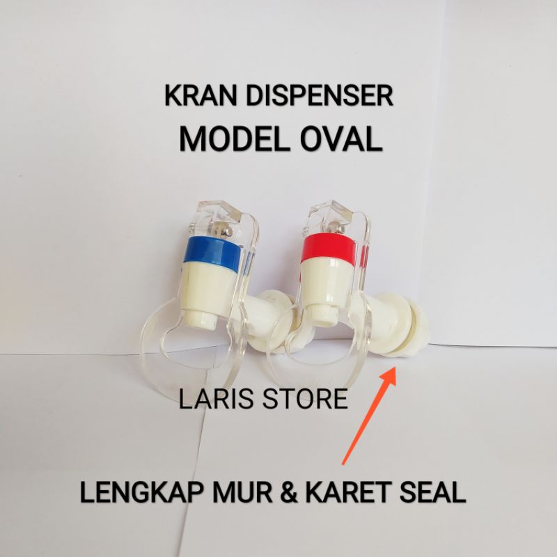 Kran Dispenser / Pencetan Keran Air Galon Berkualitas Model Oval