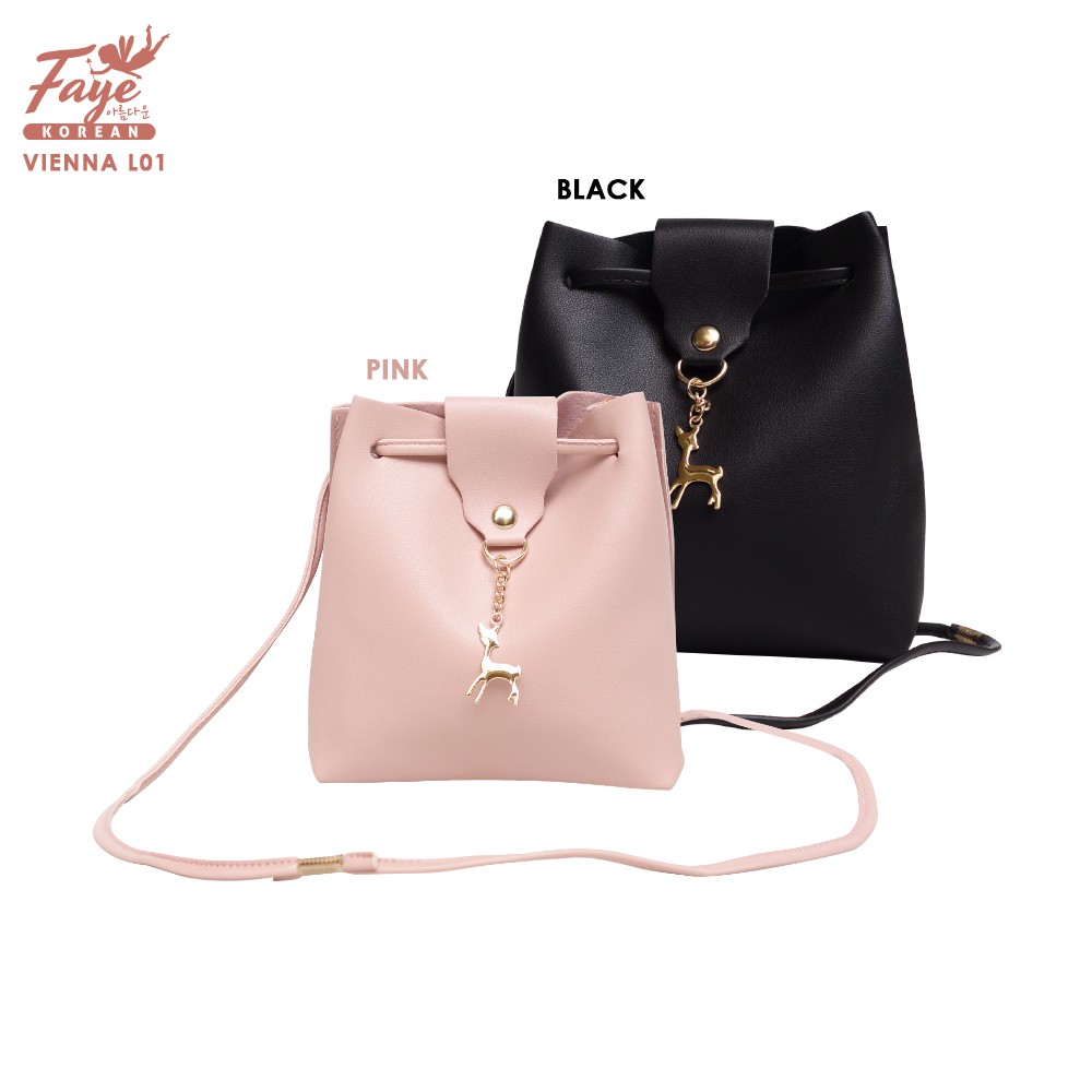 Skoola Tas Selempang Wanita Remaja Vienna Sheila Sling Bag Serut