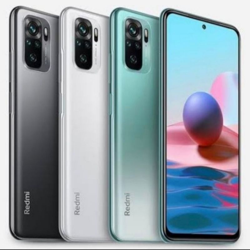 HP XIAOMI REDMI NOTE 10 4/64 GB - XIOMI MI NOT 10 RAM 4GB ROM 64GB GARANSI RESMI TAM-1