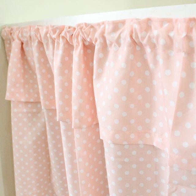 Gorden penutup kolong dapur uk L 100 x T 75-Peach