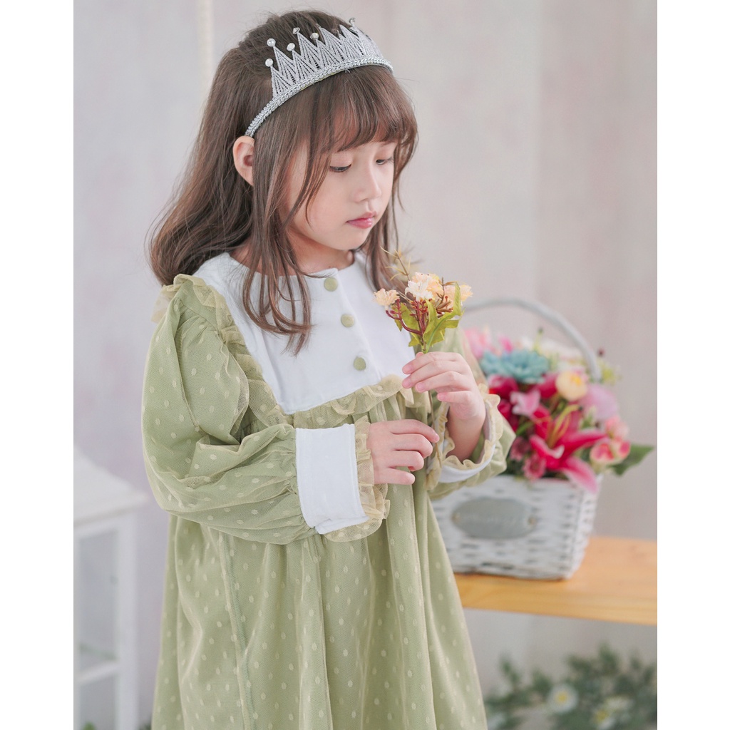 ELLODIE DRESS | Dress Anak Perempuan | Dress Tutu | Dress Tile | Gaun Pesta Anak