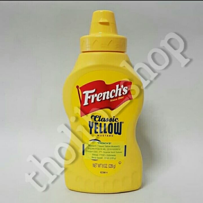 

French's classic yellow mustard 226 gram