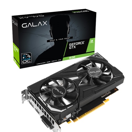 Galax Geforce Gtx 1630 4gb Gddr6 Ex (1-click Oc) - Dual Fan