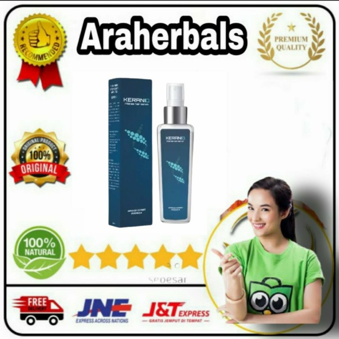 COD KERANIQ ASLI HAIR SERUM OBAT PENUMBUH RAMBUT BOTAK KERANIQ ORIGINAL