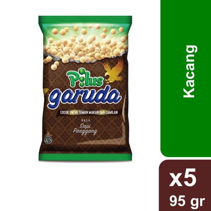 

10.10 HARGA GROSIR Garuda Kacang Pilus Sapi Panggang 5 x 95 gr !!