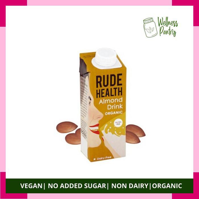 

Rude Health Organic Almond Drink 250ML Vegan Milk Susu Almond