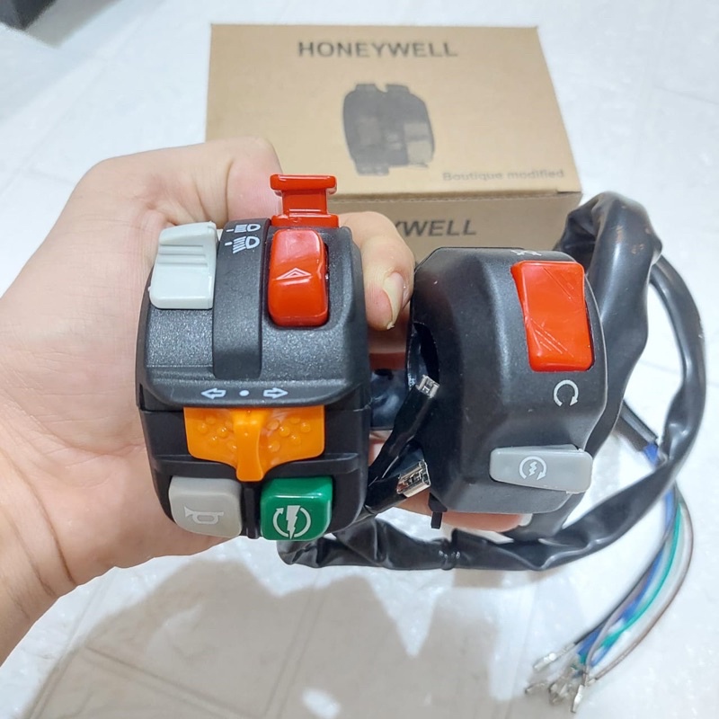 SAKLAR HONEYWELL SET KIRI KANAN UNIVERSAL BEAT VARIO MIO FINO SATRIA VIXION RX KING DLL