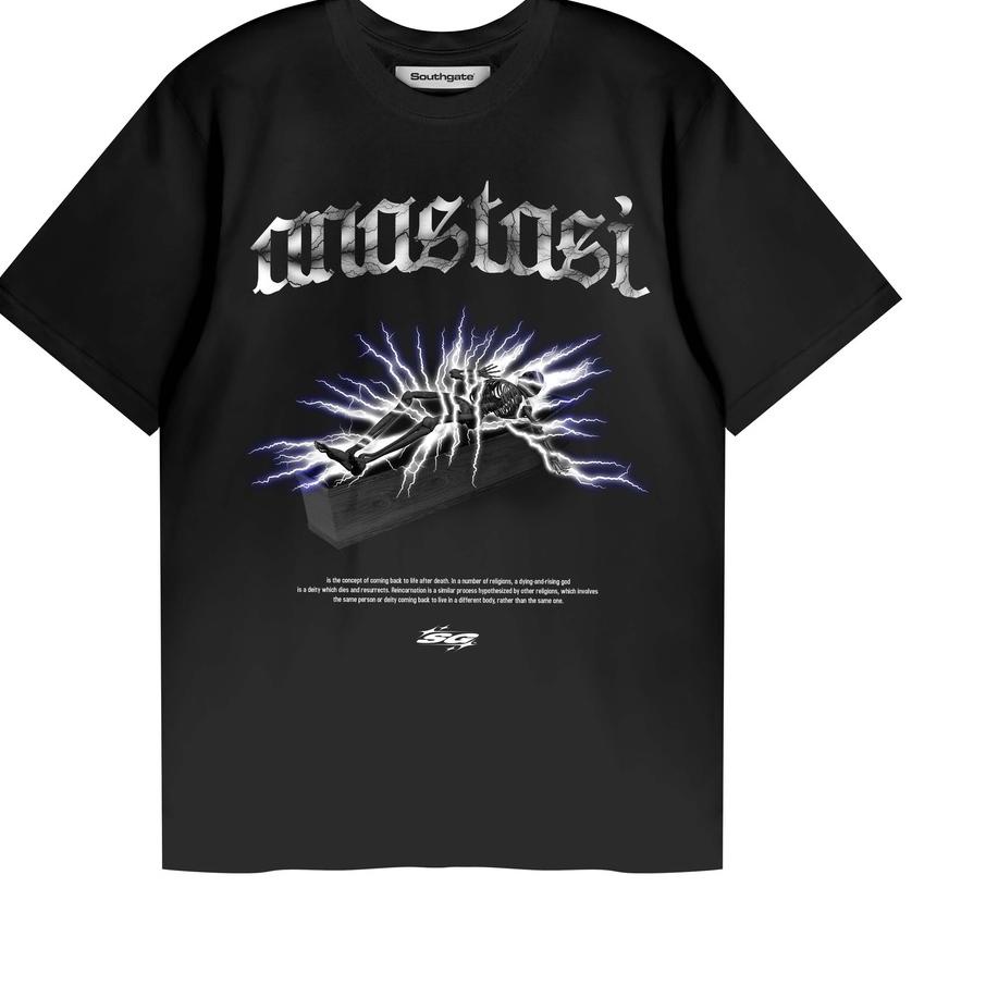 【FRE⚡H】Southgate Anastasi - Black T-Shirt