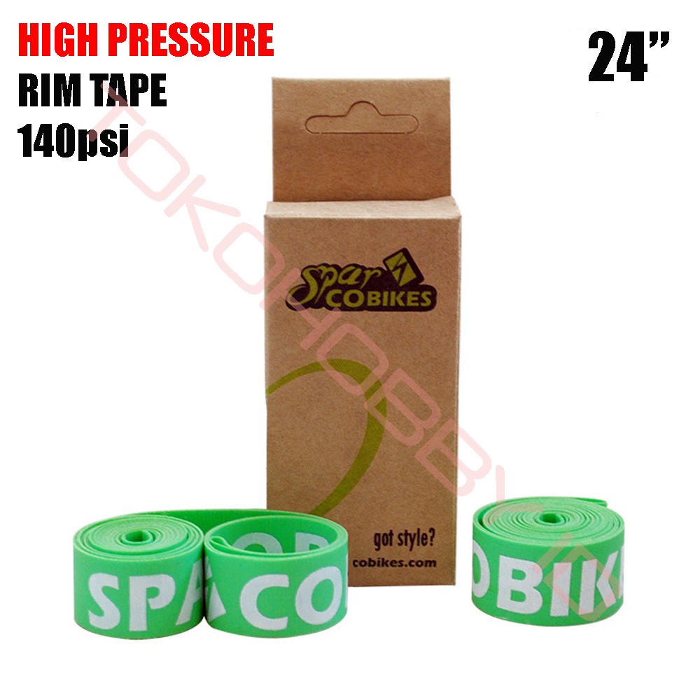 Sparcobikes 140psi High Pressure Rim Tape Sepeda Lapisan Pelindung Velg 24 inch Tire Liner