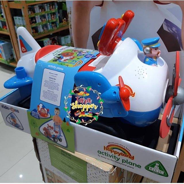 happyland activity plane ride on