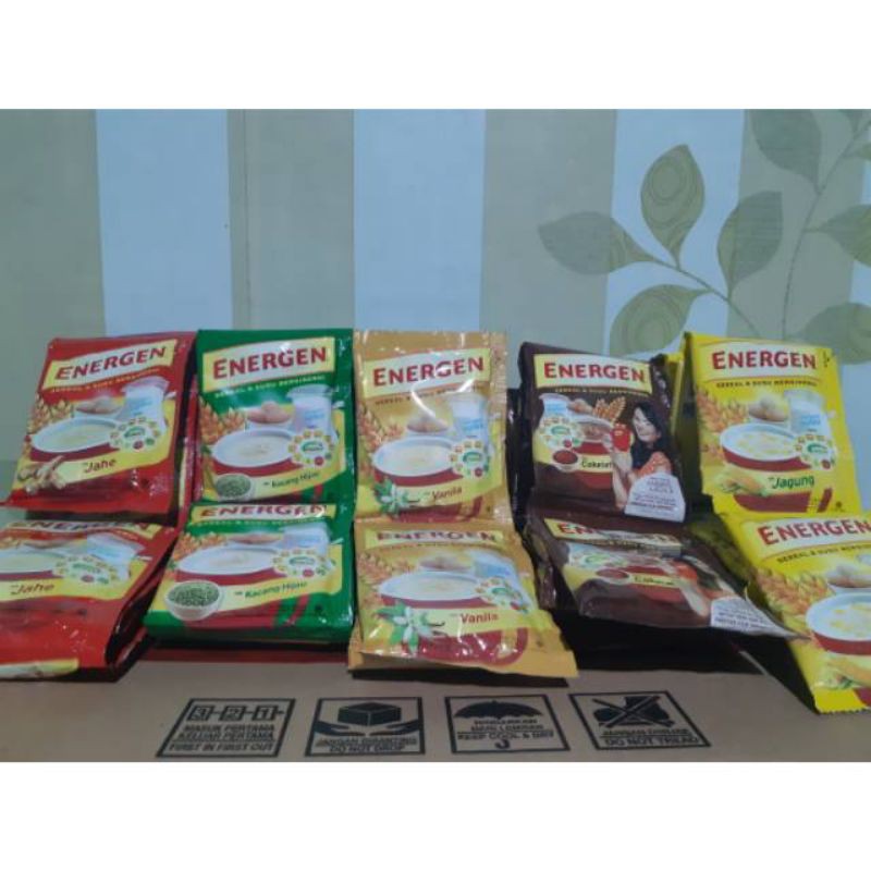 

ENERGEN 1 RENCENG ISI 10 SACHET