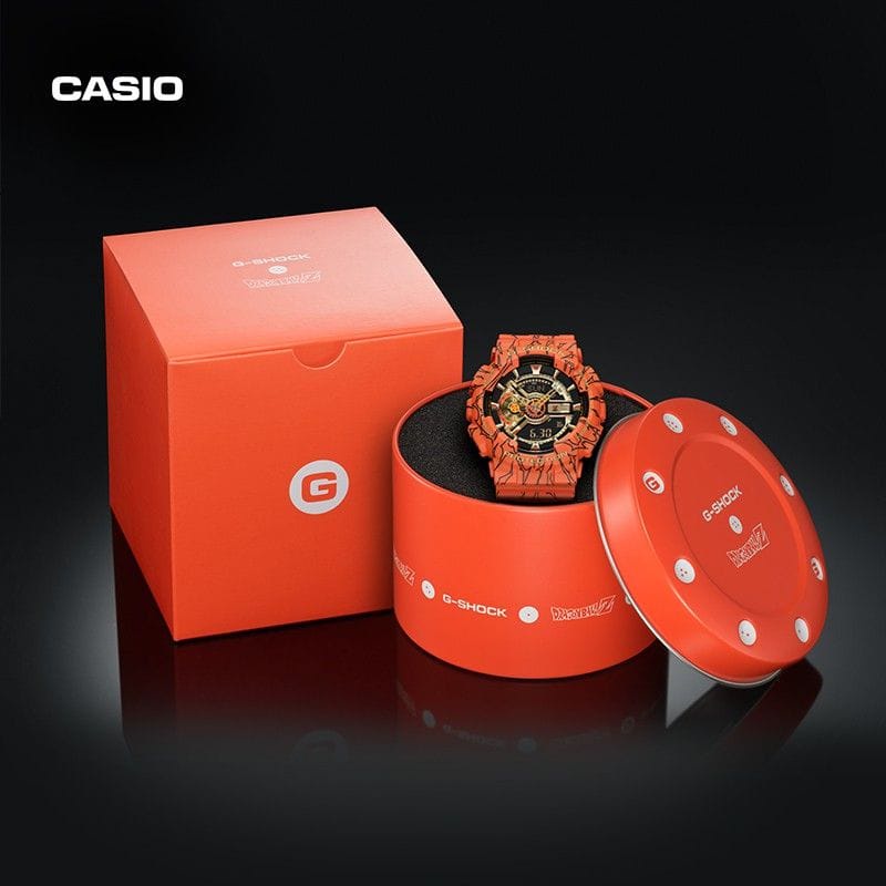 3T023 jam tangan casio G-SHOCK X dragon ball