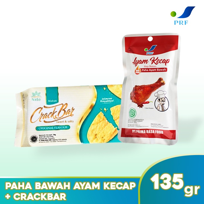 

Prima Rasa Food - Paha Bawah + Biskuit Crackbar Siap Makan - Makanan Siap Saji - Makanan Instan