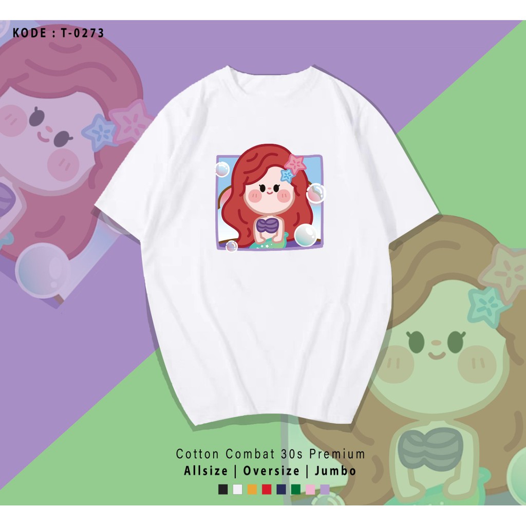 ARIEL CUTE / TERMURAH / PREMIUM BAJU KAOS  / T-SHIRT / KATUN LENGAN PENDEK