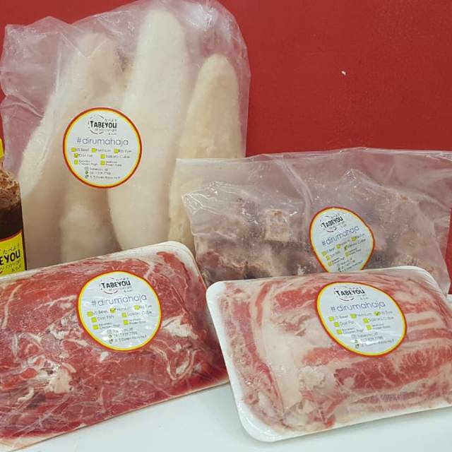

Korean BBQ / Japanese Grill package (500gr)