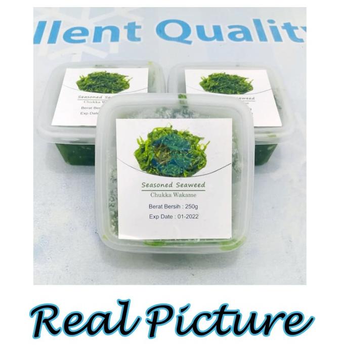 

[[COD]] Chuka Wakame Share Size 250gr | Salad Rumput Laut BIG SALE Kode 1151