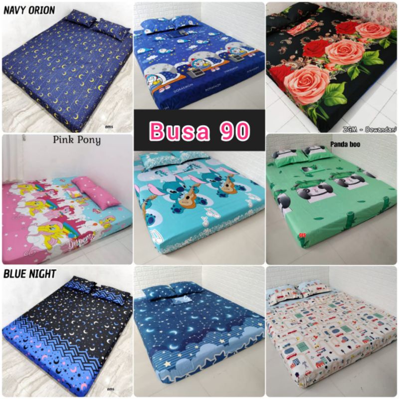 SPREI RESLETING/SARUNG BUSA/UKURAN 90x200x20 BANYAK MOTIF