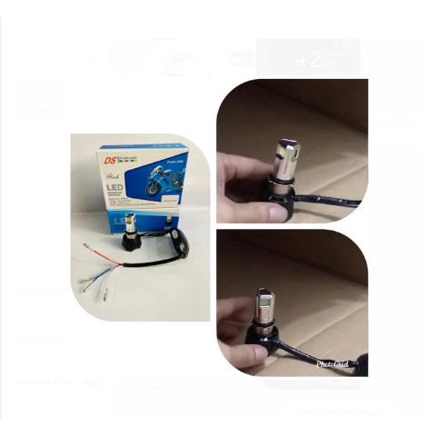 Lampu Depan Led 3 Sisi Lampu Depan Led Model RT0 3 Sisi Universal Bebek Matic Moge Sport