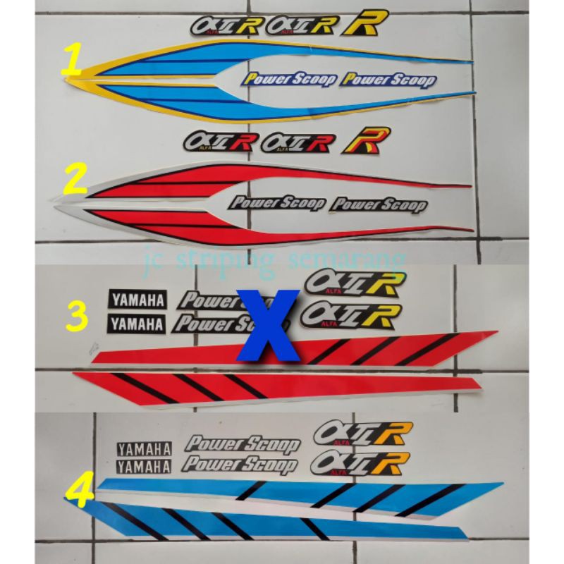 Striping Yamaha Alfa